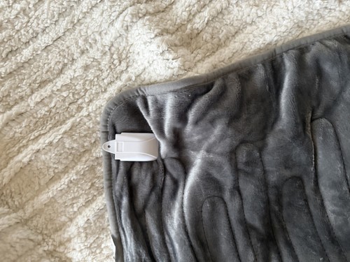 Cozee home heated - cape, throw