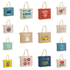 Jute Shopping Bag Hessian Jute