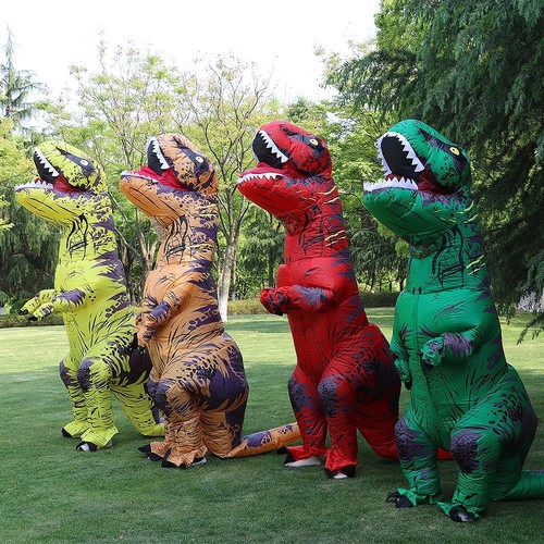 Adult inflatable rex - adult, t-rex