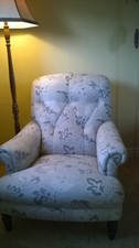john lewis gibson armchair used