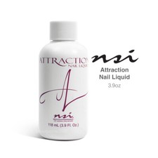 nsi Attraction Nail Acrylic Liquid 3.9 fl oz / 118 ml - No MMA