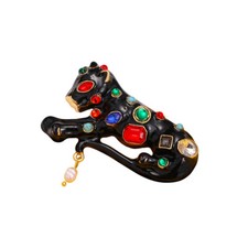 Art Deco Style Vintage Enamel