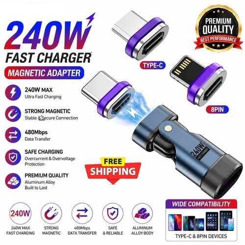 Magnetic usb cable - in, 3a