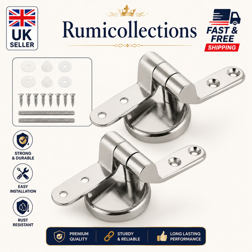 Toilet seat hinges - toilet,