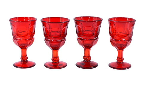 Vtg fostoria argus ruby red - vtg,