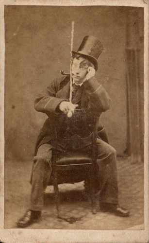 Cdv actor music - actor, theatre