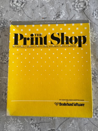 Vintage software print - vintage,