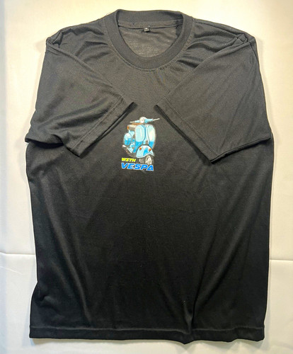Men black vespa - men's,