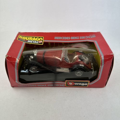 Burago diecast metal mercedes - metal,