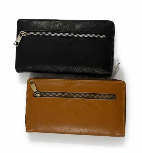 Men women zip around - zip, wallet