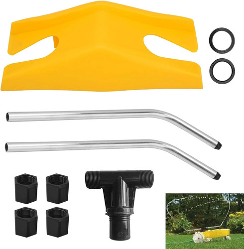 Traveling sprinkler arms tee - traveling,