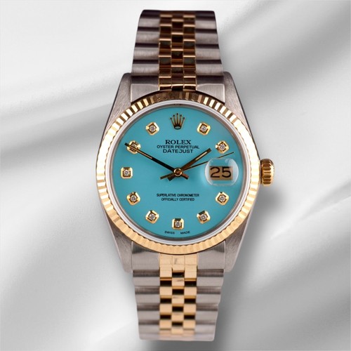 Rolex datejust 36mm yellow - datejust,