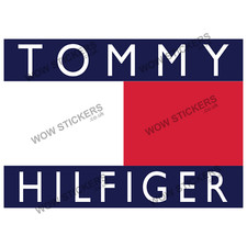 Tommy Hilfiger sticker car window Van scooter man cave laptop Skateboard decal