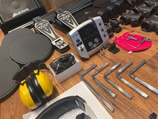 DD400 gear4music ELECTRONIC DRUM MODULE + LOOM + MOUNT + SCREWS + POWER ADAPTOR