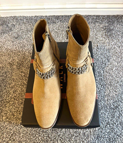 Walk london men beige - walk, suede
