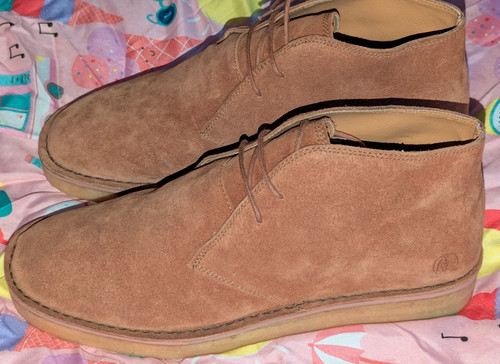 Superdry suede tan desert - suede,