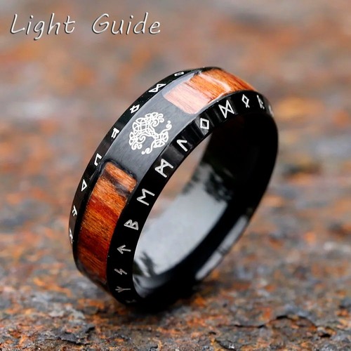 Mens viking tree life ring - tree,