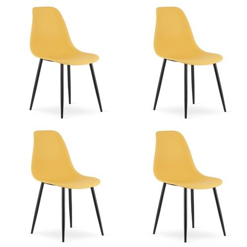 Set wat chair - chair, mustard