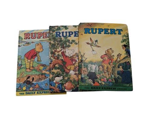 Rupert annual comic strip - comic,