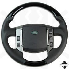 Steering Wheel Black