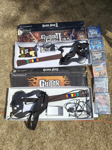 Playstation ps2 boxed - playstation, guitar