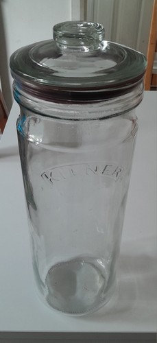 Large glass kilner - glass, storage