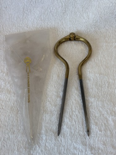 Vintage brass stainless - brass, &