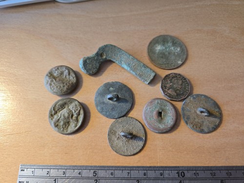 Lot metal detecting - of,