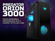 Acer Predator PO3-640, RTX 3060ti, i7-12700 12th gen, 32gb RAM, Windows 11, 1TB