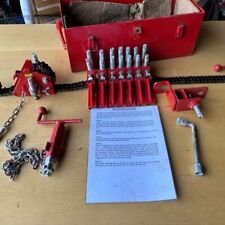 Pipe Wizard Chain Clamp Vice c/w Accessories-Excellent Unused Condition