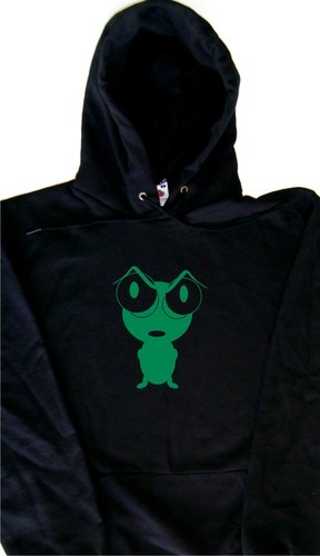 Angry frog hoodie - angry, sweatshirt