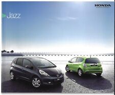Honda Jazz 2012-14 UK Market Sales Brochure S SE ES Si EX EXL HE HS HX