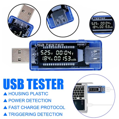 Lcd usb detector tester - usb,