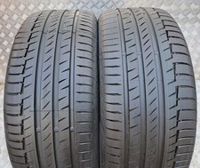 2 x 255-35-18 PART WORN TYRES