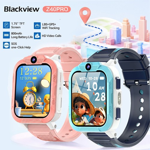 Blackview kids smart watch - 4g,