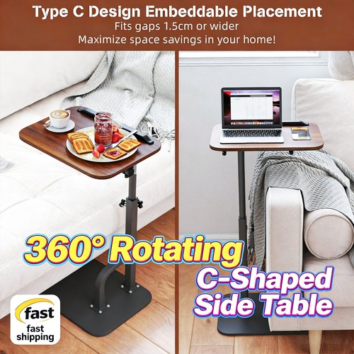 Adjustable shaped table - c-shaped,