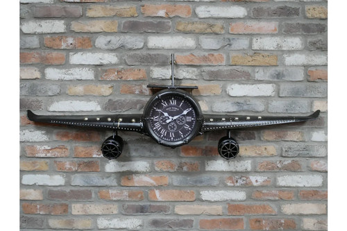 Aeroplane clock - aeroplane,