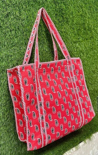 Handmade cotton quilted - cotton,