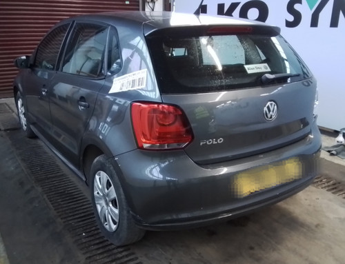 Rear axle volkswagen polo - polo, mk5