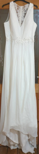 White empire waist sleeveless - empire,