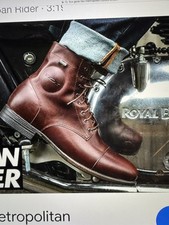 TCX Metropolitan Smart Motorbike Boots Goretex Brown Leather UK8