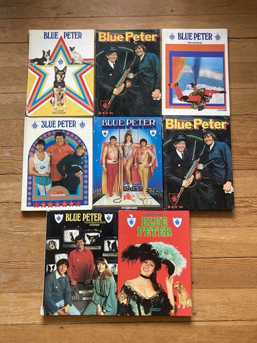 Vintage blue peter annual - blue,