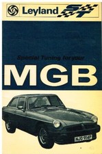 MG MGB ROADSTER GT COUPE