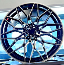 20" bp 108 concave fits bmw alloy wheels 3/5/6/7 series t5 m3 staggered + tyres
