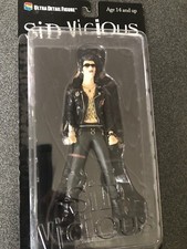 Rare Sid Vicious With Sun Glasses Medicom Sex Pistols Action Figure Doll