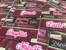 CRAFTERS COMPANION Die'sire ONLY WORDS Dies Diesire OCCASION FAMILY & SENTIMENTS