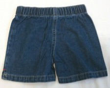 BABBLE BOOM, DENIM SHORTS, NEW BORN, HEIGHT 56cms.