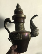 Old Oriental Asian Copper Pot