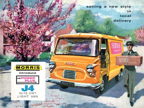 Morris van 1960 - j4,