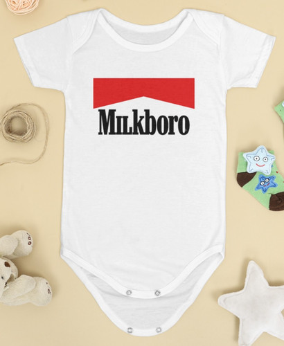 Milkboro funny baby grow - funny,